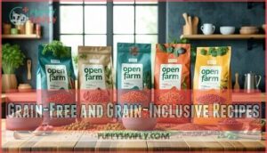 grain-free and grain-inclusive recipes