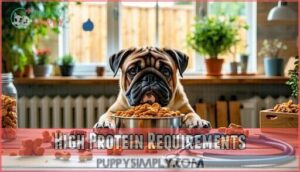 high protein requirements