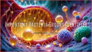 important bacteria groups identified