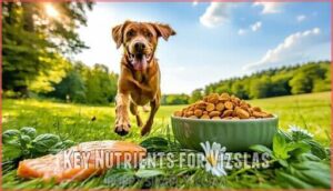 key nutrients for vizslas