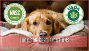 look for certifications