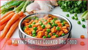 making gently cooked dog food