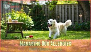 managing dog allergies