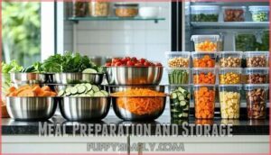meal preparation and storage