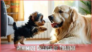 minimize chance of trauma