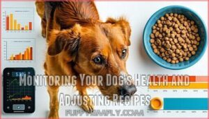 monitoring your dog's health and adjusting recipes