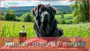 nutritional needs of newfoundlands