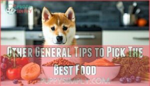 other general tips to pick the best food