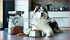 portion control for large breeds