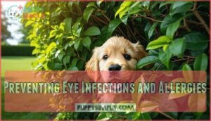 preventing eye infections and allergies