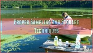 proper sampling and storage techniques
