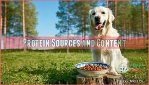 protein sources and content