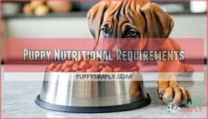 puppy nutritional requirements