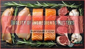 quality of ingredients matters