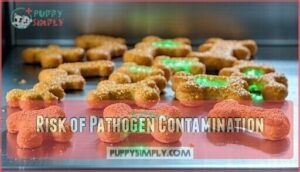 risk of pathogen contamination