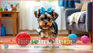 routine care and exercise