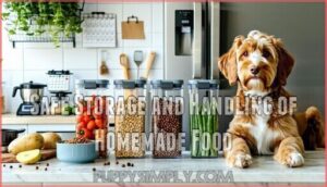 safe storage and handling of homemade food