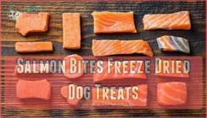 salmon bites freeze dried dog treats
