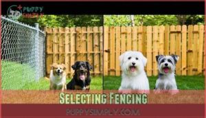 selecting fencing