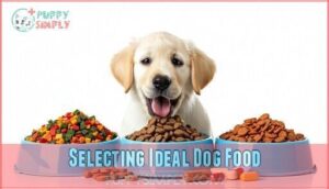 selecting ideal dog food