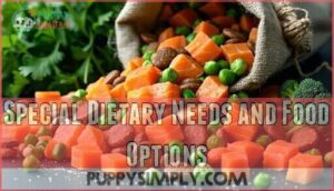 special dietary needs and food options
