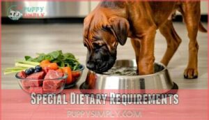 special dietary requirements