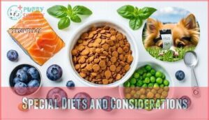 special diets and considerations