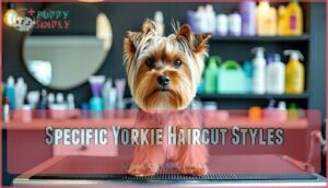 specific yorkie haircut styles