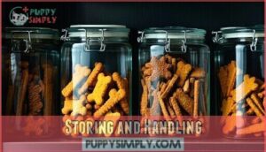 storing and handling
