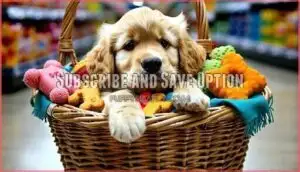 subscribe and save option