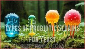 types of probiotic strains for yeast