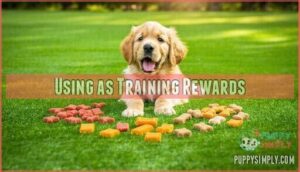 using as training rewards