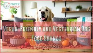 vegan-friendly and vegetarian dog food brands
