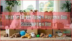 what to expect from a multiple dog subscription box