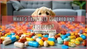 what's typically covered and excluded