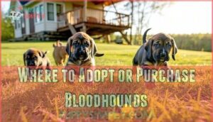 where to adopt or purchase bloodhounds