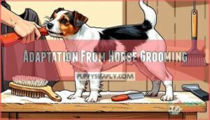 adaptation from horse grooming