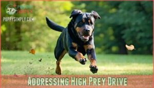 addressing high prey drive