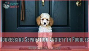 addressing separation anxiety in poodles