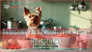 adjusting food amounts for weight management