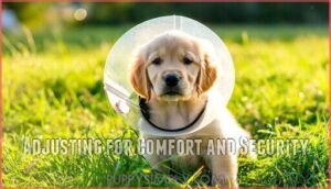 adjusting for comfort and security