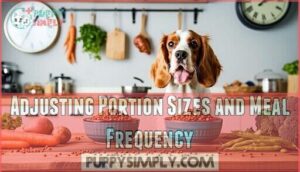 adjusting portion sizes and meal frequency