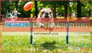 adjusting portions for activity level