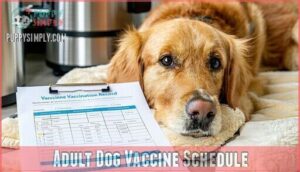 adult dog vaccine schedule