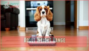 adult weight range