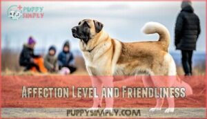 affection level and friendliness
