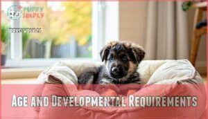 age and developmental requirements