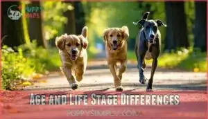 age and life stage differences age and life stage differences