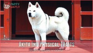 akita inu physical traits
