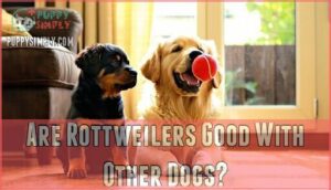 are rottweilers good with other dogs